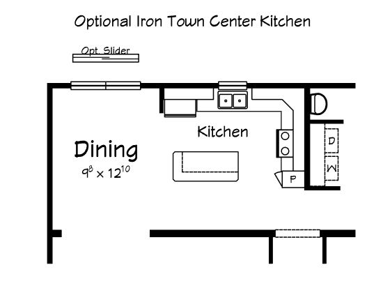 Iron Town - Optional Kitchen Plan