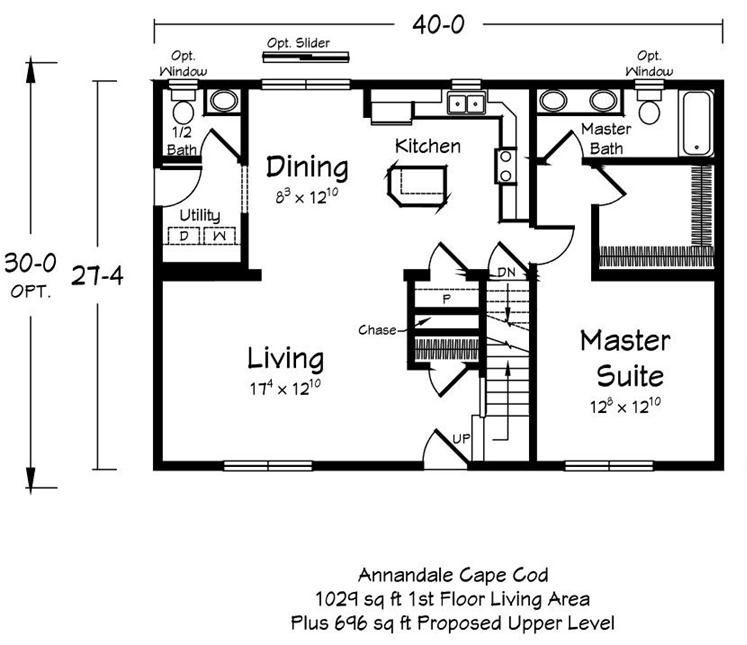 Annandale - Homestead - First Floor Plan