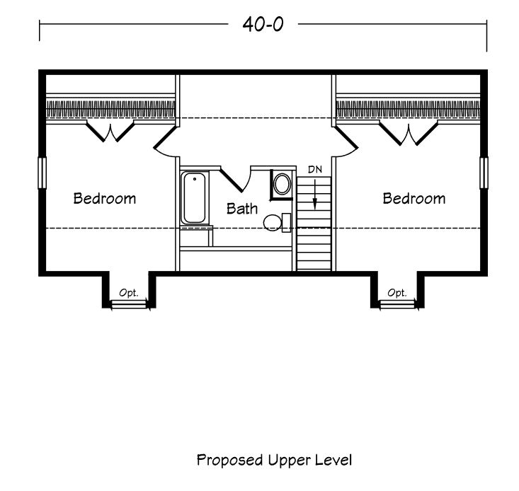 Annandale - Homestead - Second Floor Plan