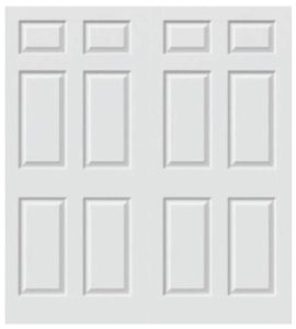 Solidcore White Double Bi-Fold Door