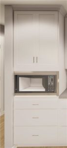 Built-In Microwave Cabinet