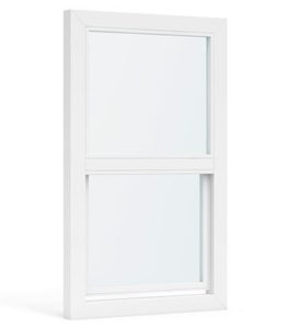Standard Single Hung Clear Glass White
